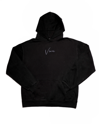 FADED BLACK VINCI HOODIE